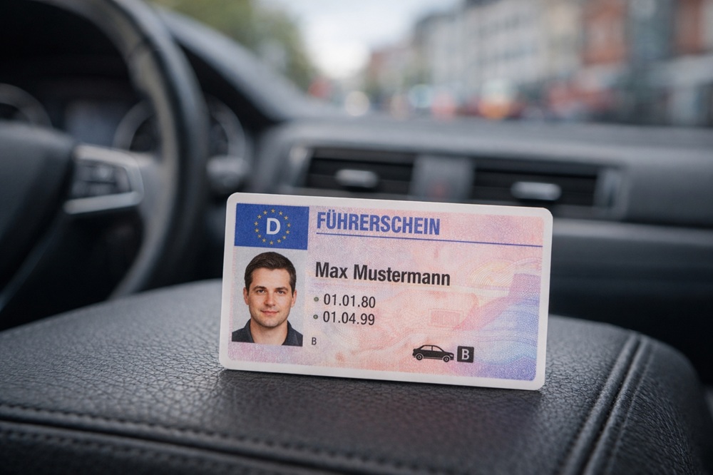 ドイツの運転免許証イメージ画像